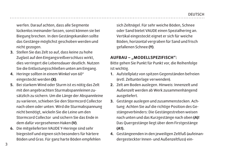 VAUDE Mark 3P User Manual | Page 10 / 67