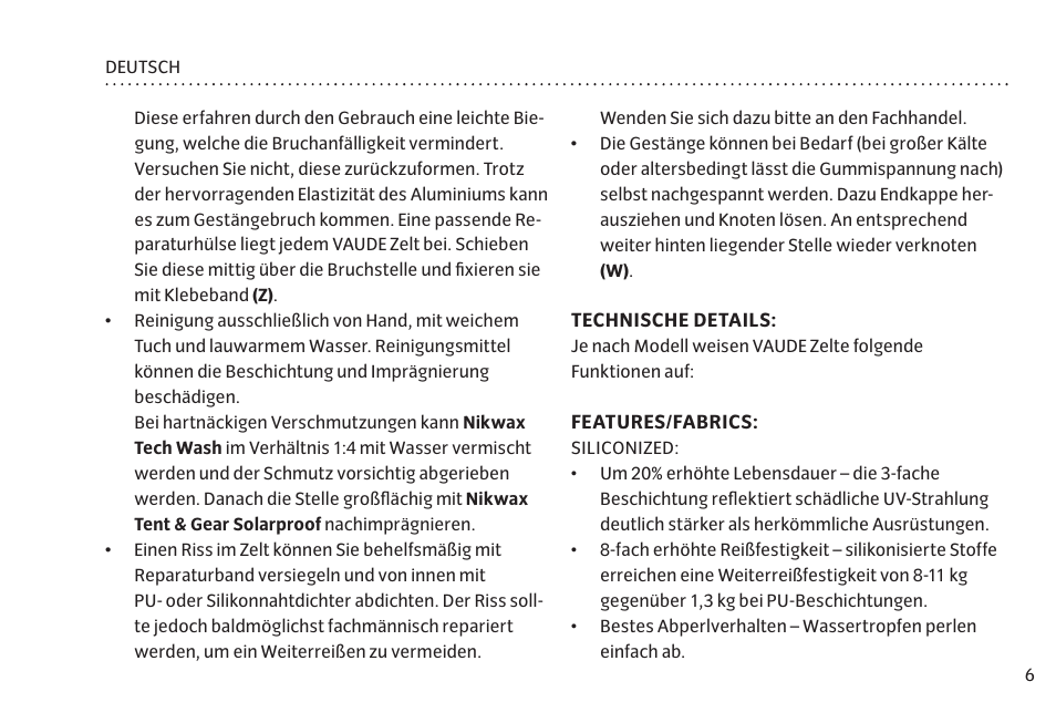 VAUDE Mark 3P User Manual | Page 13 / 67