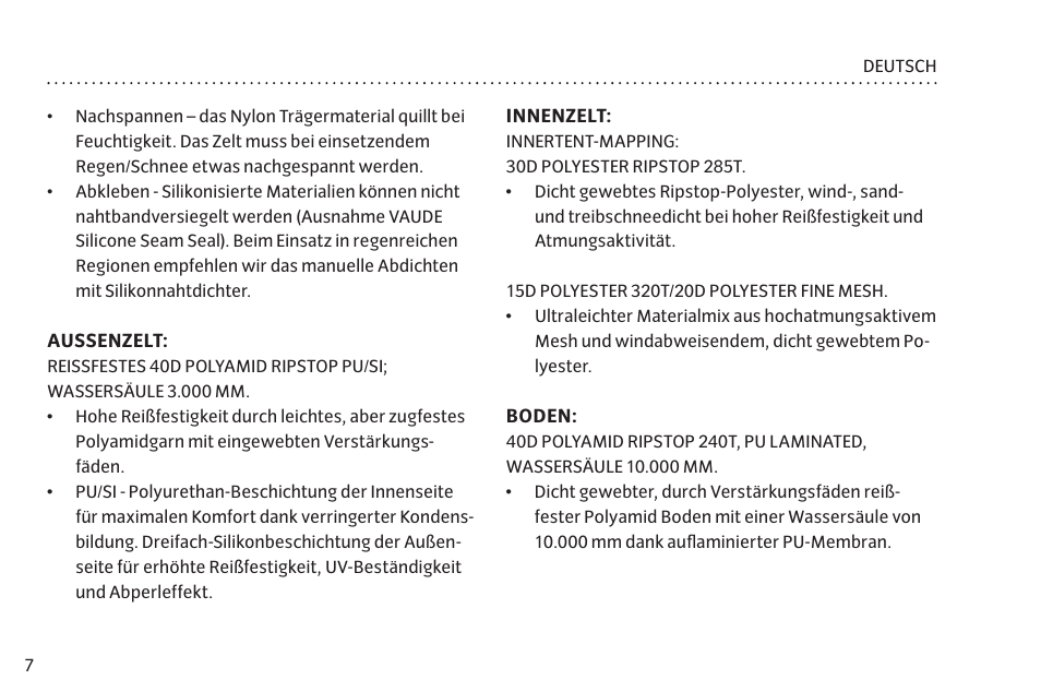 VAUDE Mark 3P User Manual | Page 14 / 67