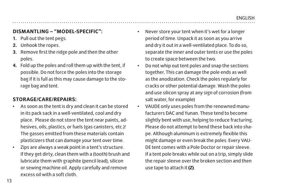 VAUDE Mark 3P User Manual | Page 20 / 67