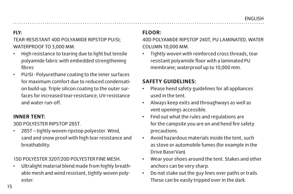 VAUDE Mark 3P User Manual | Page 22 / 67