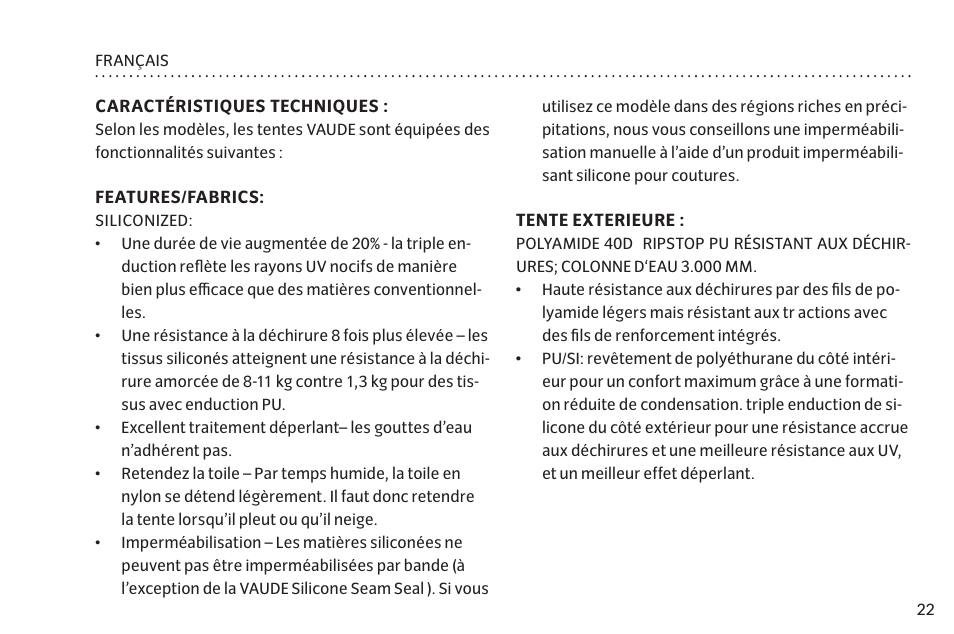 VAUDE Mark 3P User Manual | Page 29 / 67