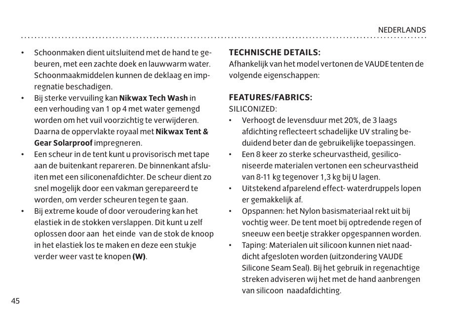 VAUDE Mark 3P User Manual | Page 52 / 67