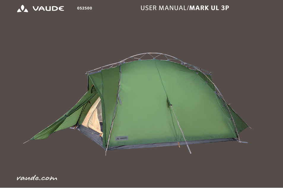 VAUDE Mark UL 3P User Manual | 63 pages