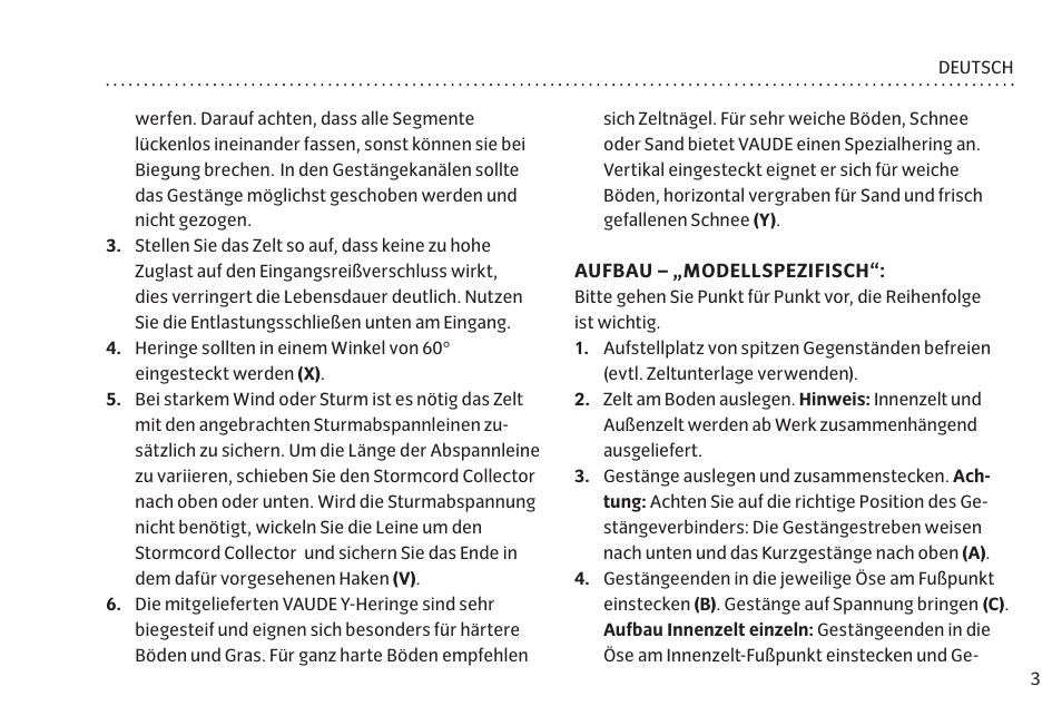 VAUDE Mark UL 3P User Manual | Page 10 / 63