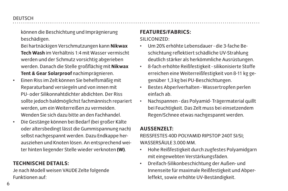 VAUDE Mark UL 3P User Manual | Page 13 / 63