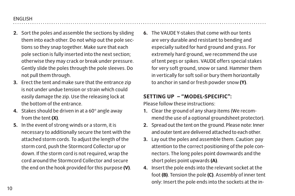 VAUDE Mark UL 3P User Manual | Page 17 / 63