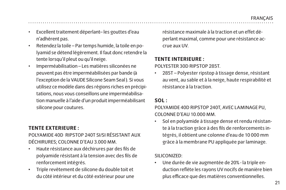VAUDE Mark UL 3P User Manual | Page 28 / 63