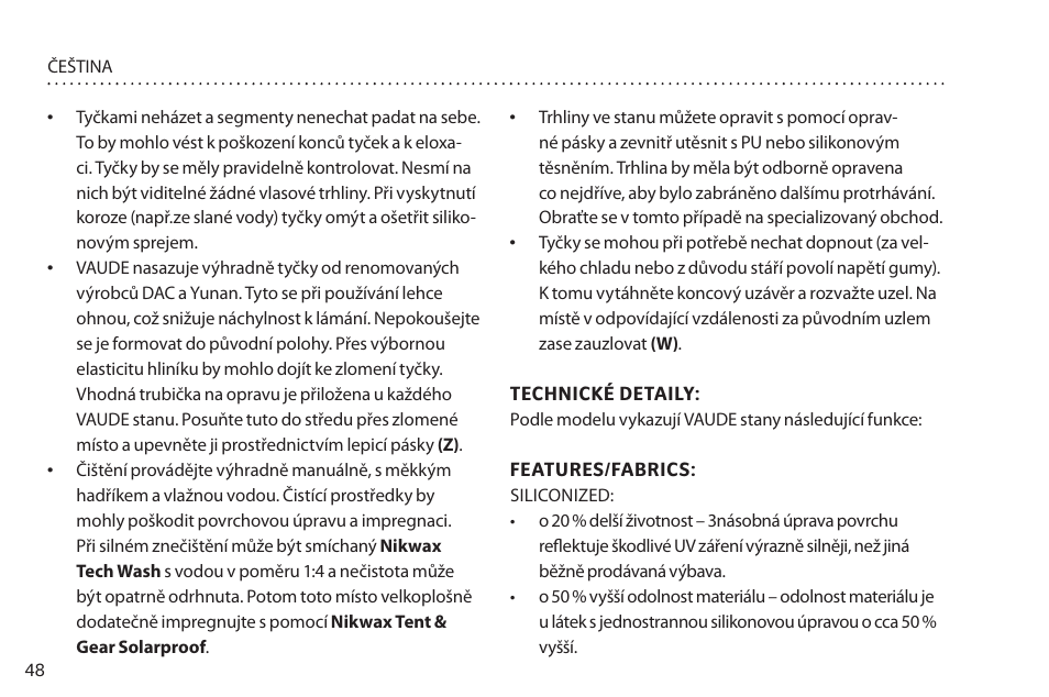 VAUDE Mark UL 3P User Manual | Page 55 / 63