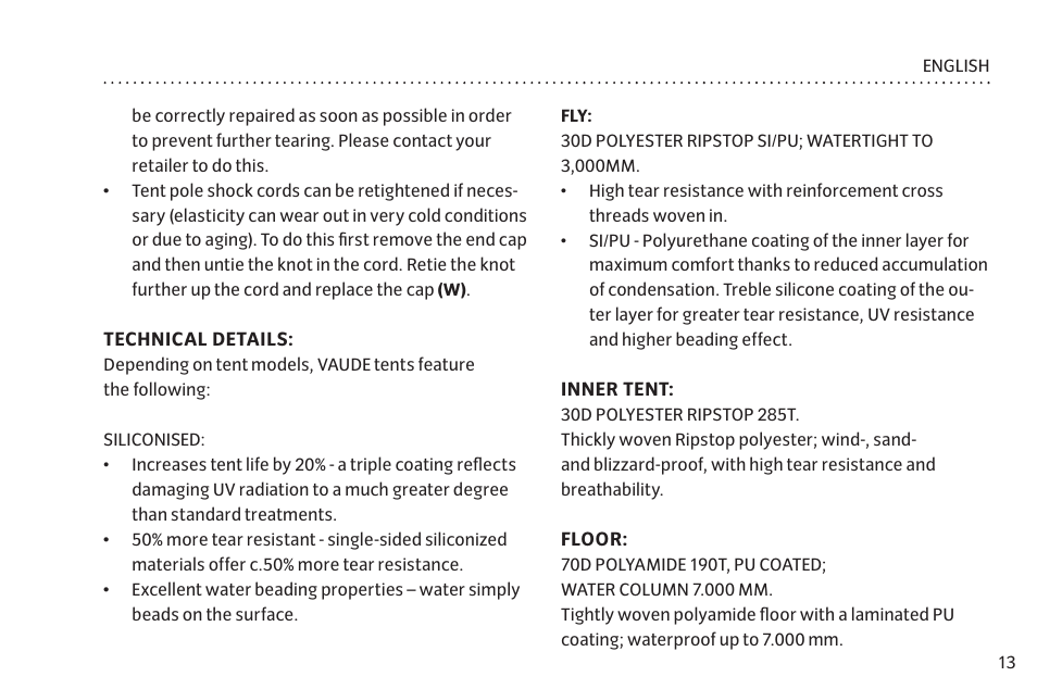 VAUDE Mark L 3P User Manual | Page 20 / 63