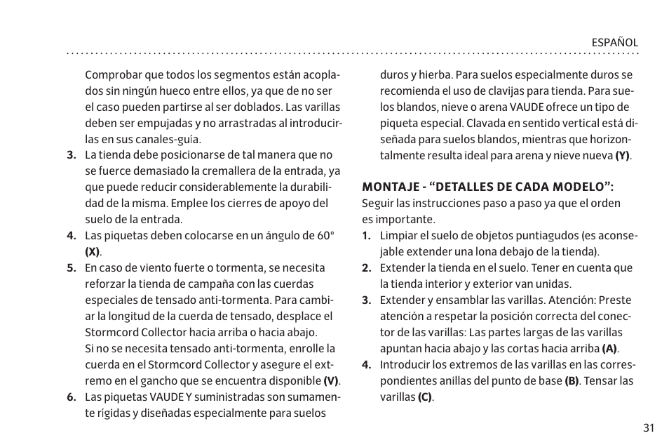 VAUDE Mark L 3P User Manual | Page 38 / 63
