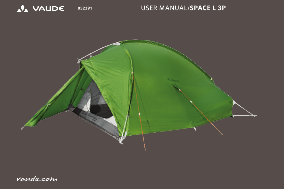 VAUDE Space L 3P User Manual | 63 pages