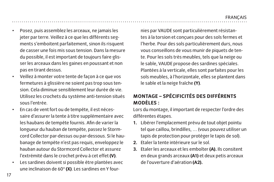 VAUDE Space L 3P User Manual | Page 24 / 63