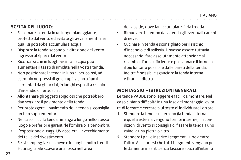 VAUDE Space L 3P User Manual | Page 30 / 63