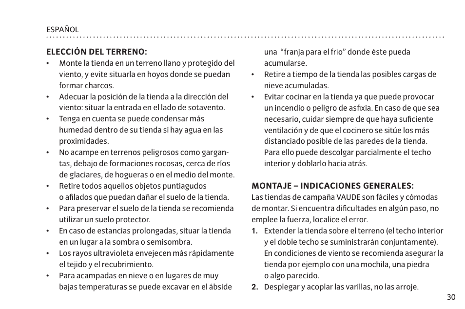 VAUDE Space L 3P User Manual | Page 37 / 63