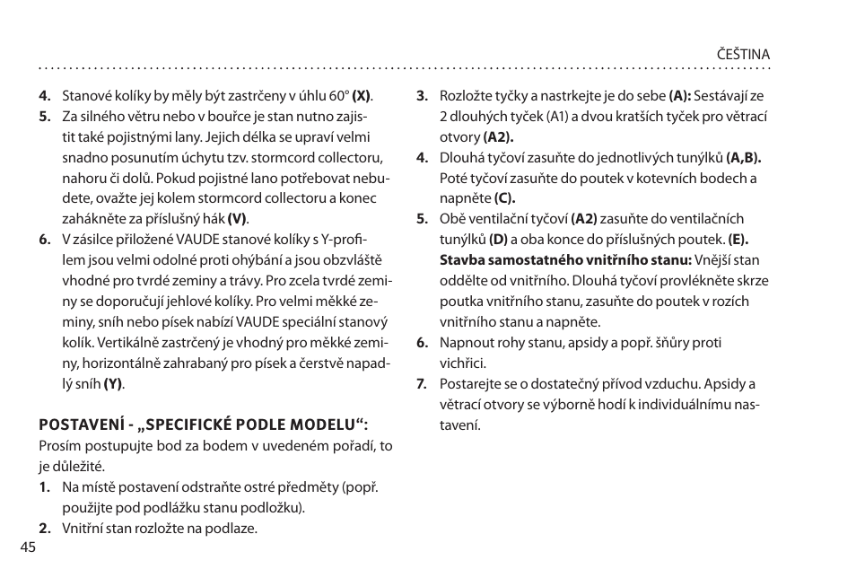 VAUDE Space L 3P User Manual | Page 52 / 63
