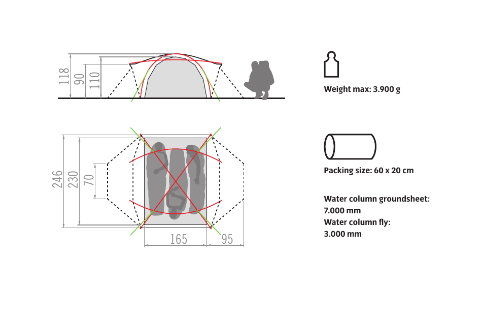 VAUDE Space L 3P User Manual | Page 7 / 63