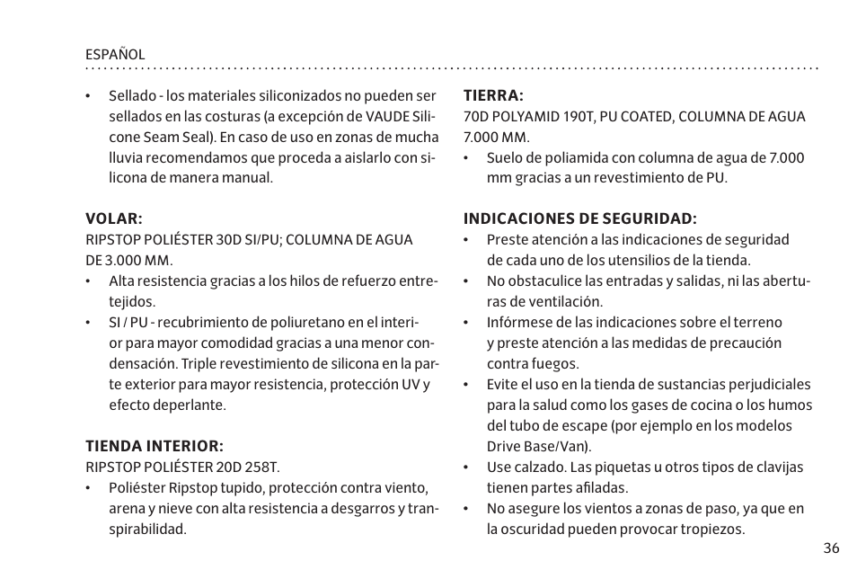 VAUDE Chapel L 3P User Manual | Page 43 / 63