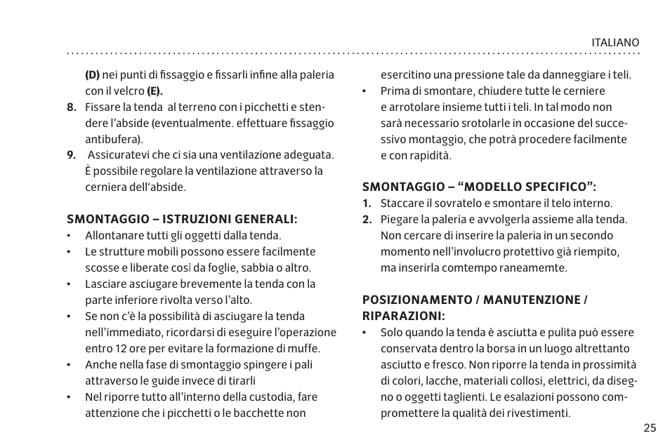 VAUDE Hogan UL Argon 1-2P User Manual | Page 32 / 61