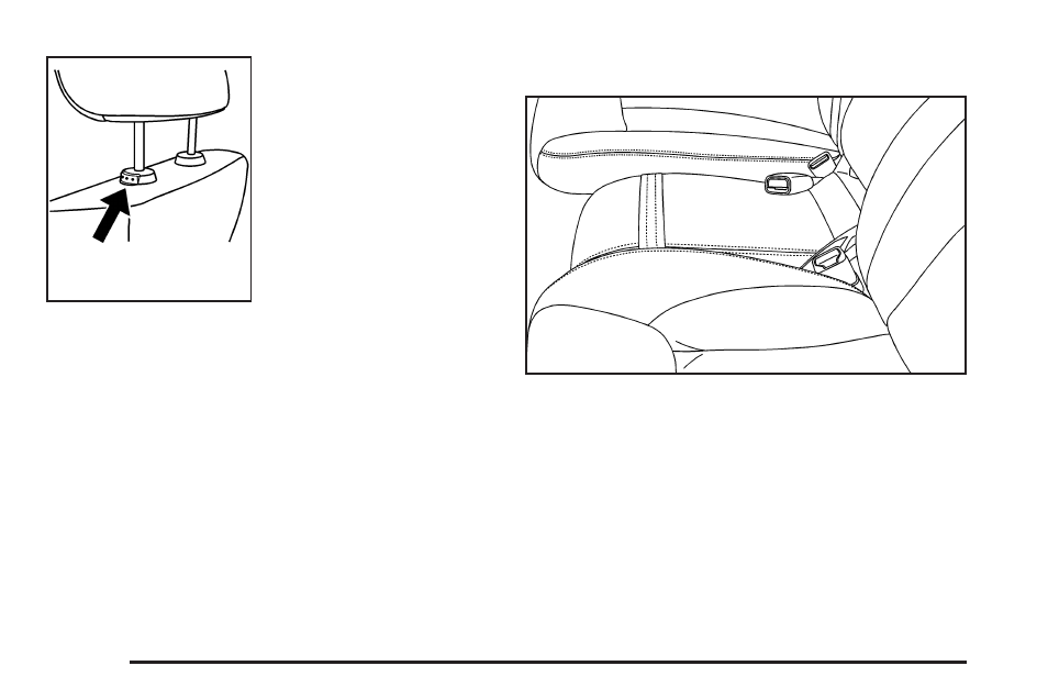 Center seat, Center seat -8 | Cadillac 2008 DTS User Manual | Page 12 / 450