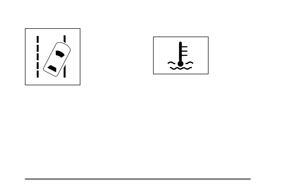 Lane departure warning light, Engine coolant temperature warning light | Cadillac 2008 DTS User Manual | Page 201 / 450