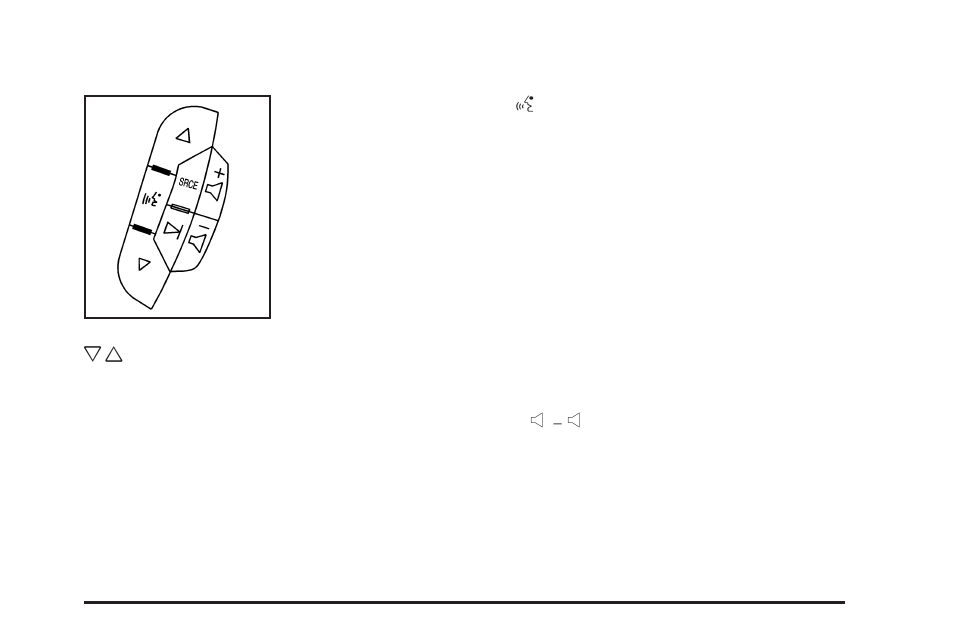 Audio steering wheel controls, Audio steering wheel controls -117, Audio steering | Wheel controls | Cadillac 2008 DTS User Manual | Page 257 / 450