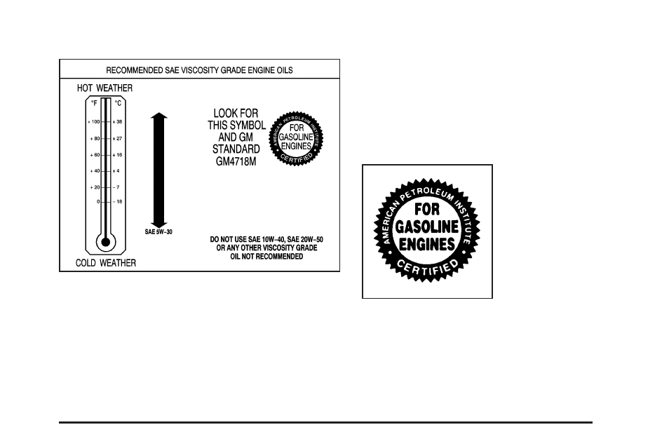 What kind of engine oil to use | Cadillac 2008 DTS User Manual | Page 309 / 450