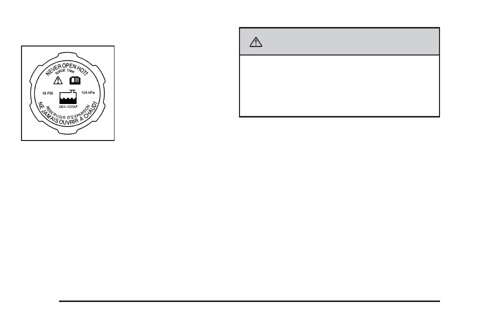 Caution | Cadillac 2008 DTS User Manual | Page 318 / 450