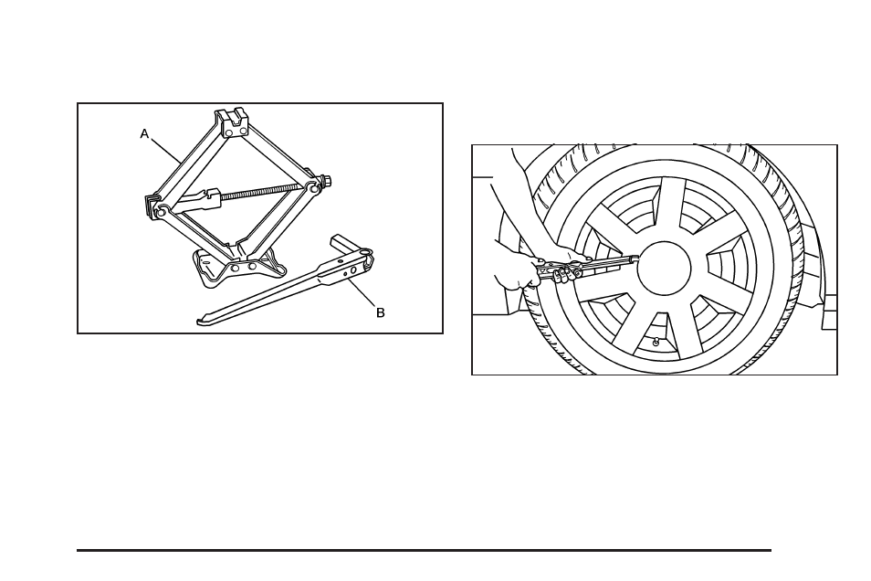 Removing the flat tire and installing, The spare tire -79 | Cadillac 2008 DTS User Manual | Page 373 / 450