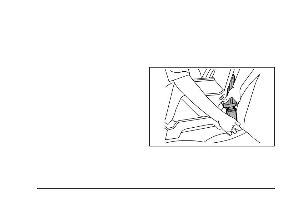 Securing a child restraint in a rear seat position, Securing a child restraint in a, Rear seat position -48 | Cadillac 2008 DTS User Manual | Page 52 / 450