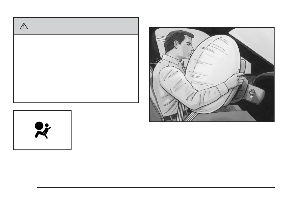 Where are the airbags, Where are the airbags? -56, Caution | Cadillac 2008 DTS User Manual | Page 60 / 450