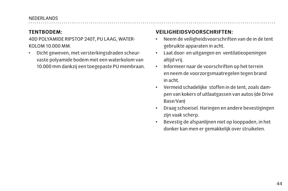 VAUDE Hogan SUL XP 2P User Manual | Page 51 / 67