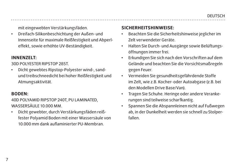 VAUDE Hogan UL 2P User Manual | Page 14 / 63