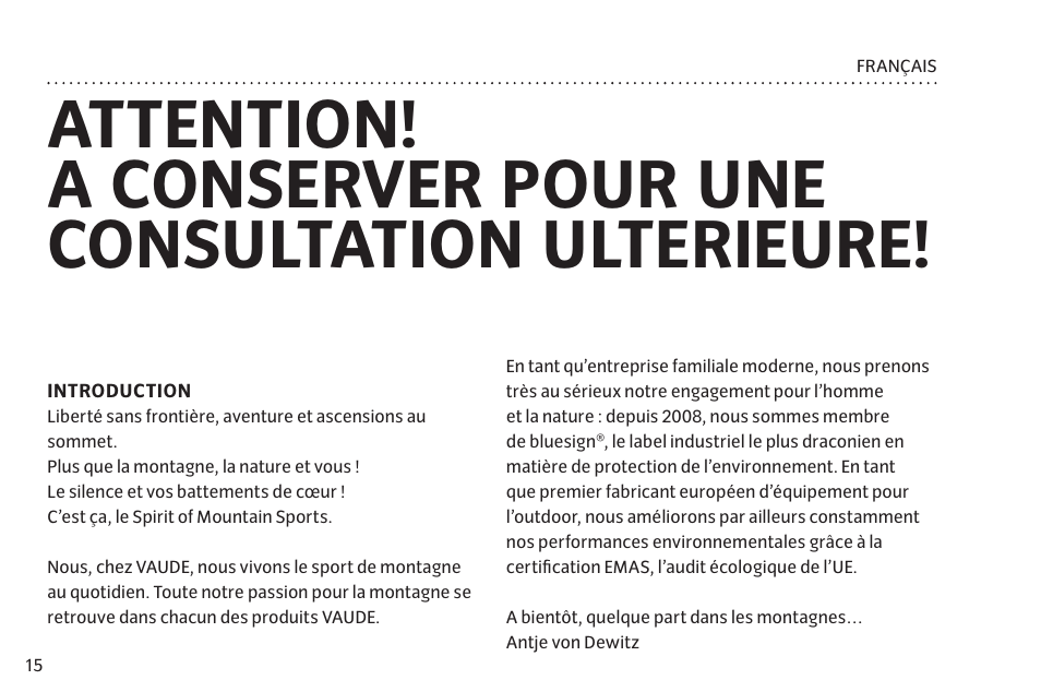 VAUDE Hogan UL 2P User Manual | Page 22 / 63