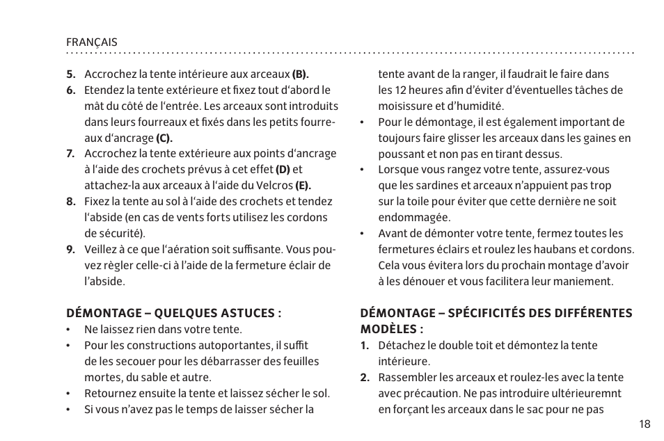VAUDE Hogan UL 2P User Manual | Page 25 / 63
