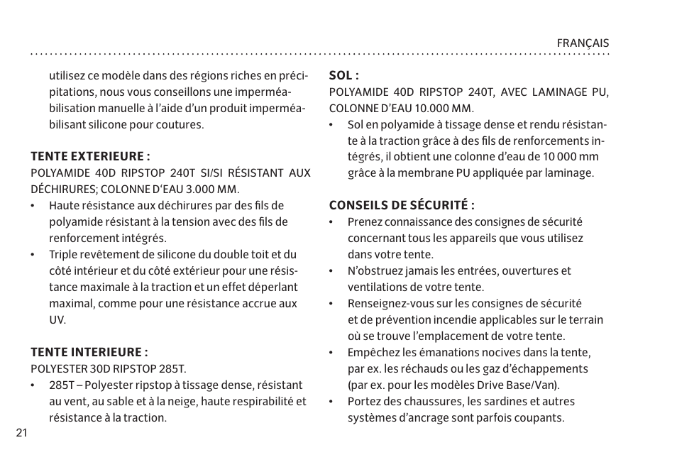 VAUDE Hogan UL 2P User Manual | Page 28 / 63