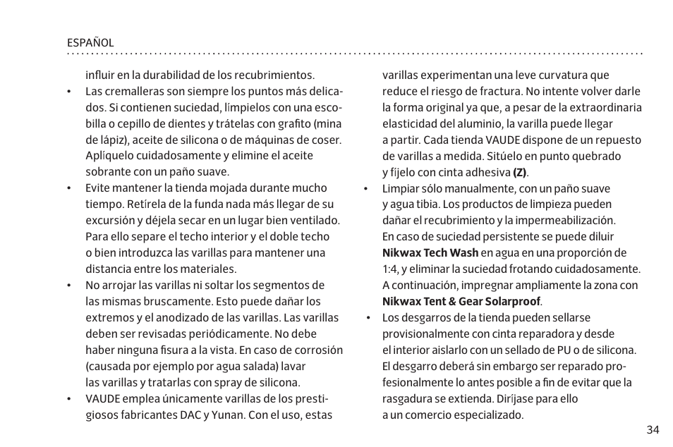 VAUDE Hogan UL 2P User Manual | Page 41 / 63