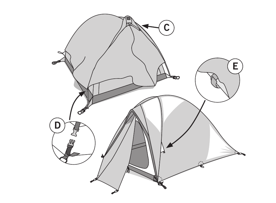 VAUDE Hogan UL 2P User Manual | Page 5 / 63