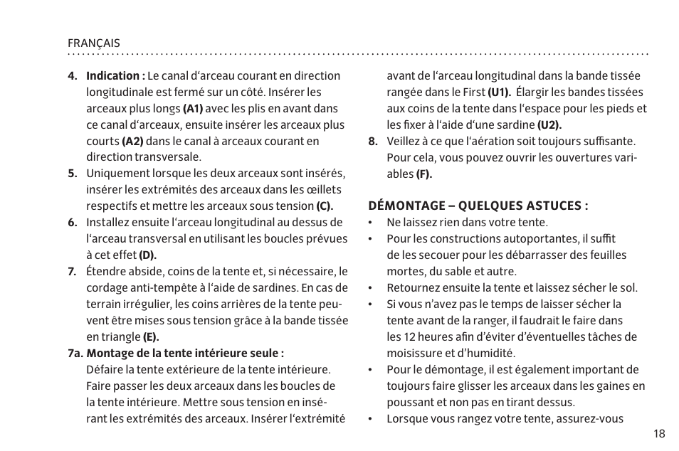 VAUDE Taurus L 2P User Manual | Page 25 / 63