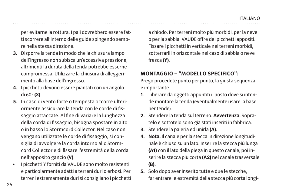 VAUDE Taurus L 2P User Manual | Page 32 / 63