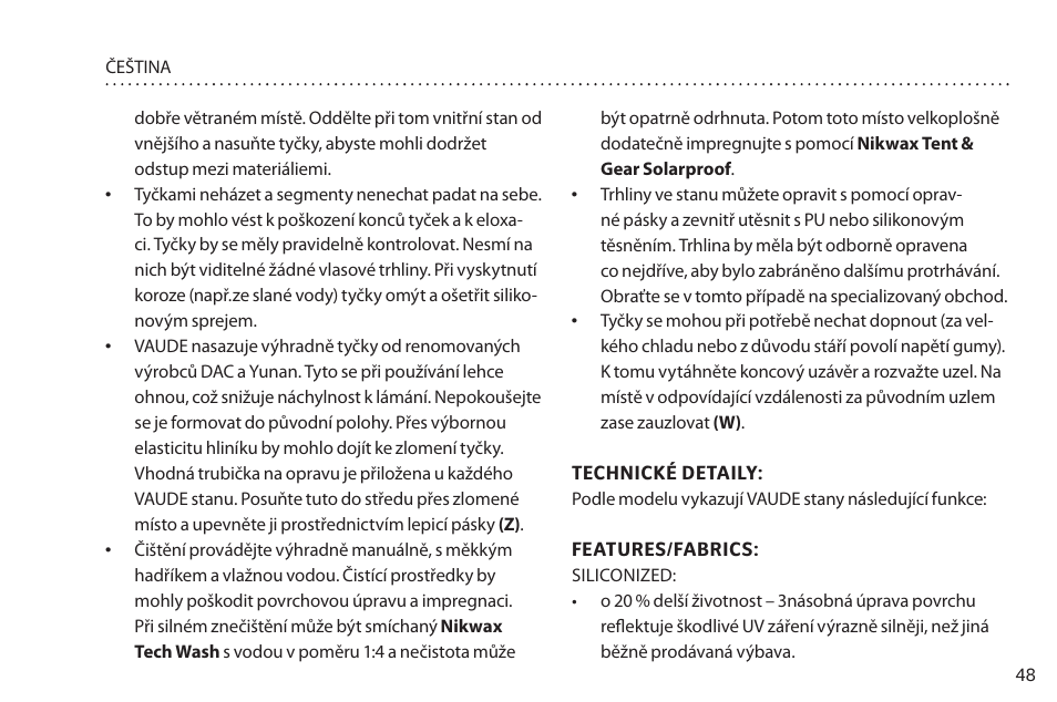 VAUDE Taurus L 2P User Manual | Page 55 / 63
