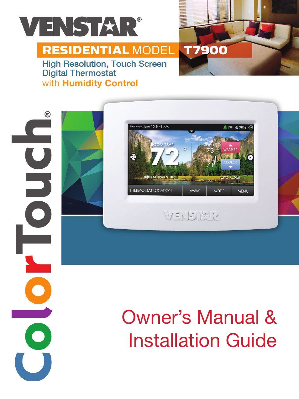 Venstar T7900 User Manual | 95 pages