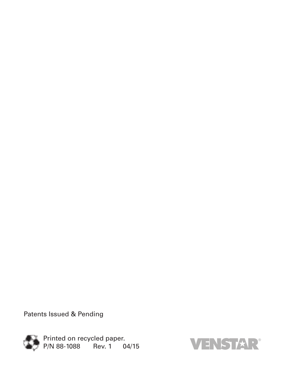 Venstar T7900 User Manual | Page 95 / 95