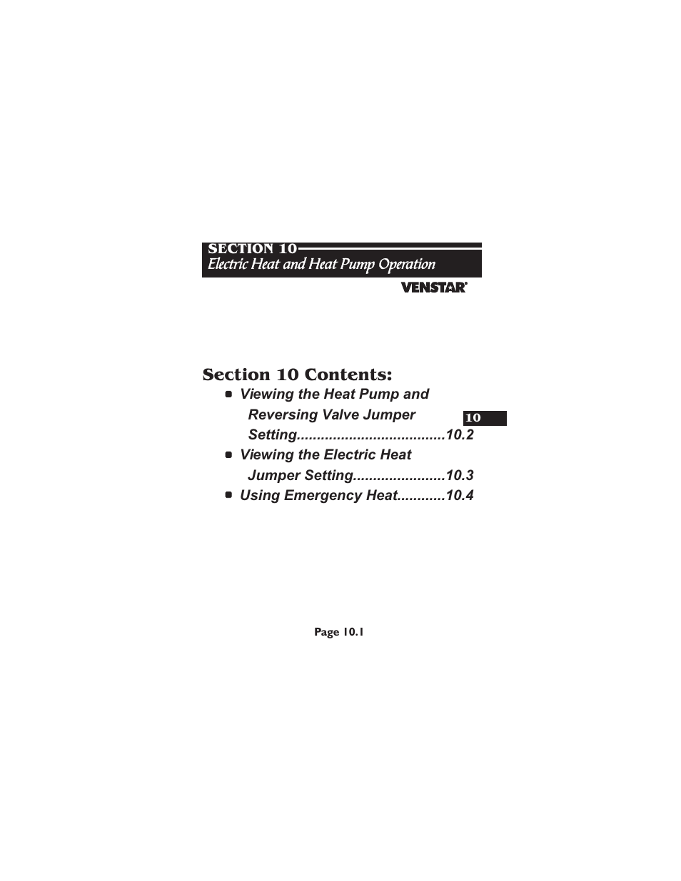 Venstar T1700 User Manual | Page 40 / 58