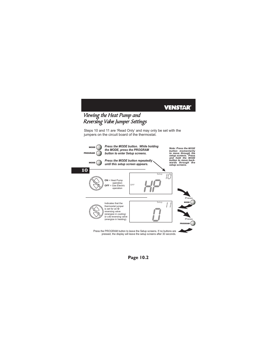 Page 10.2 | Venstar T1700 User Manual | Page 41 / 58