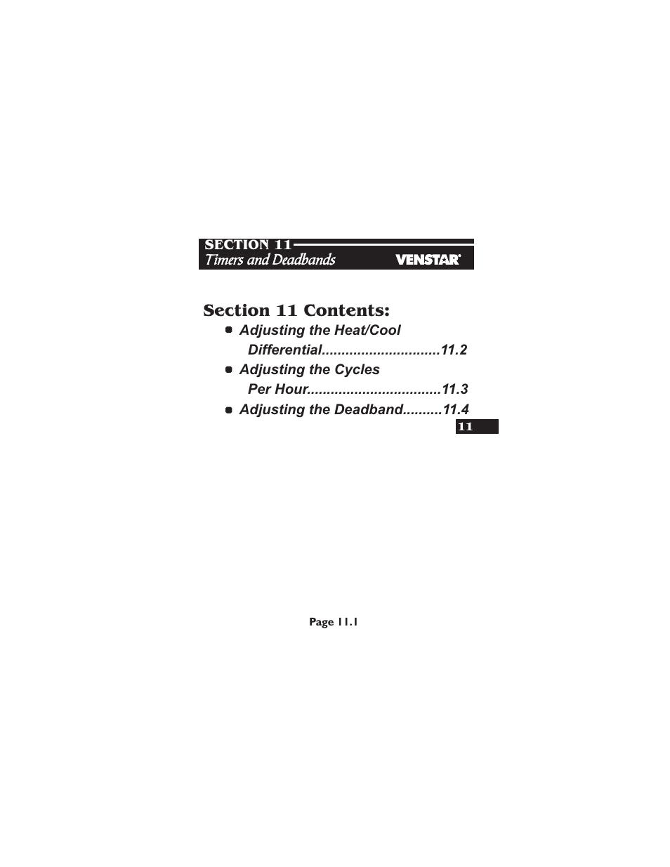 Venstar T1700 User Manual | Page 44 / 58