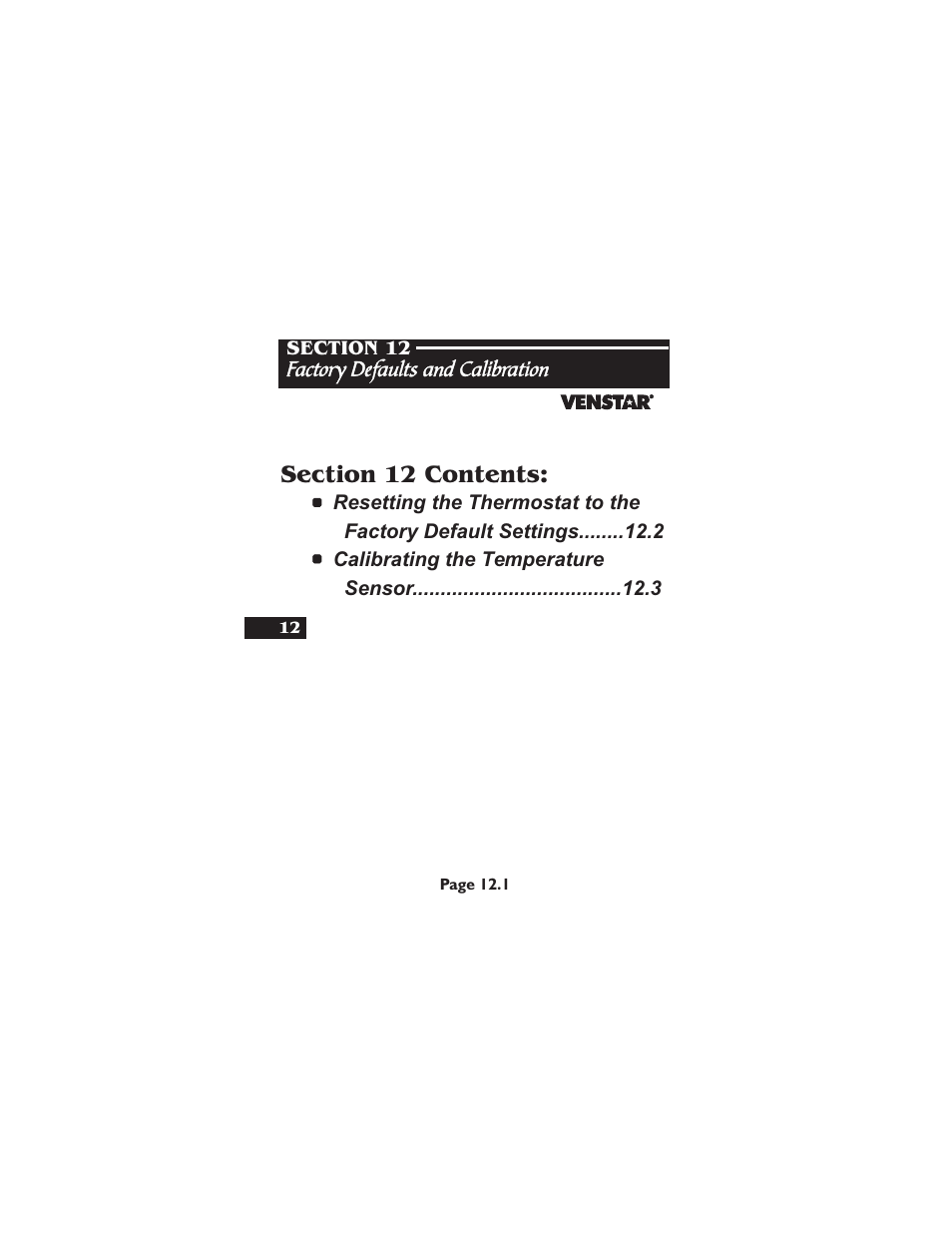 Venstar T1700 User Manual | Page 49 / 58