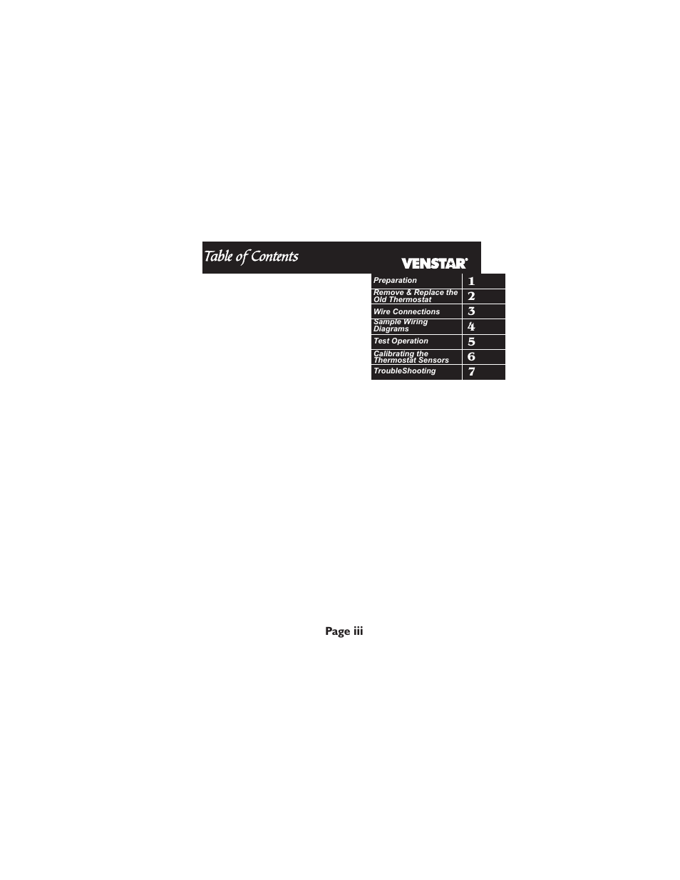 Venstar T1700 Installation User Manual | Page 4 / 17