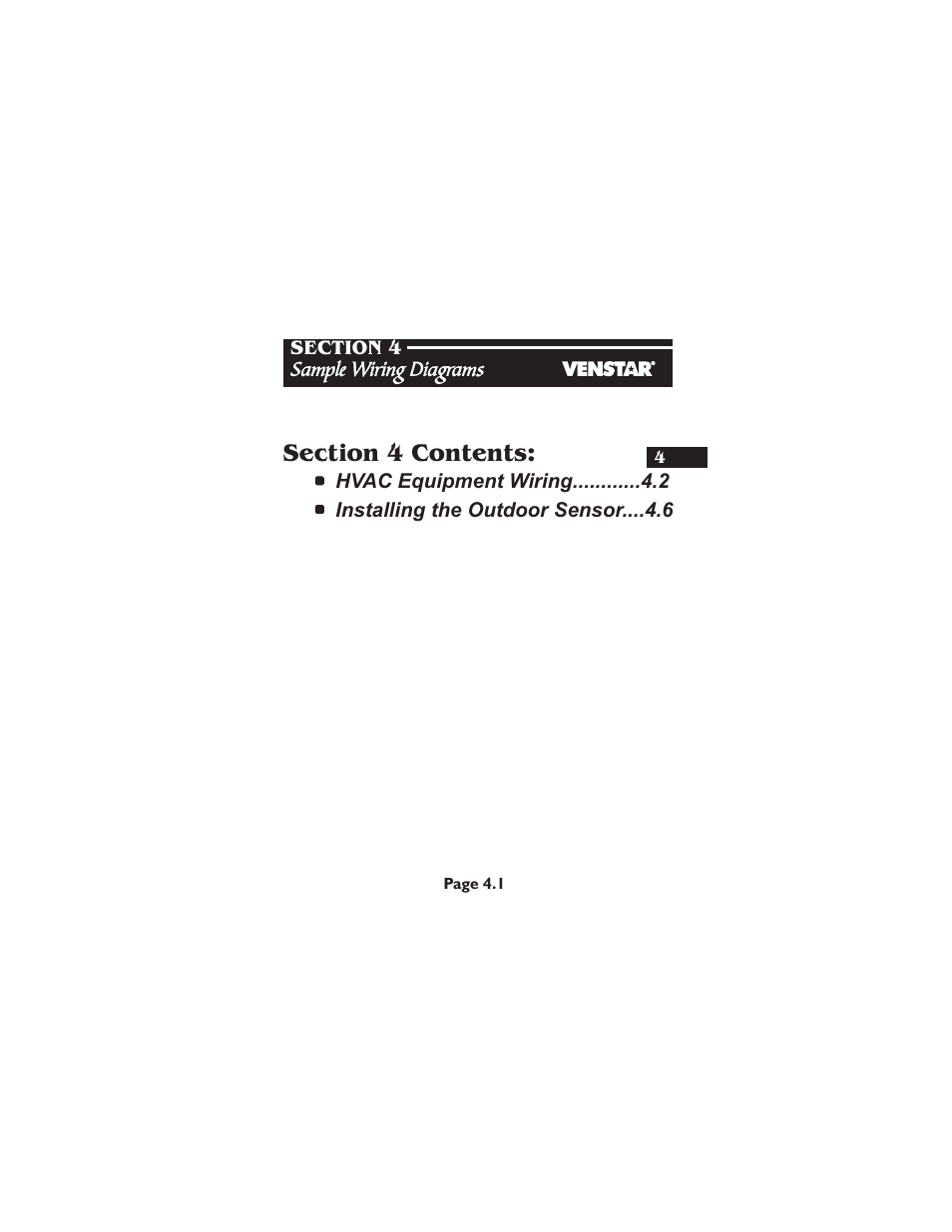 Venstar T1700 Installation User Manual | Page 8 / 17