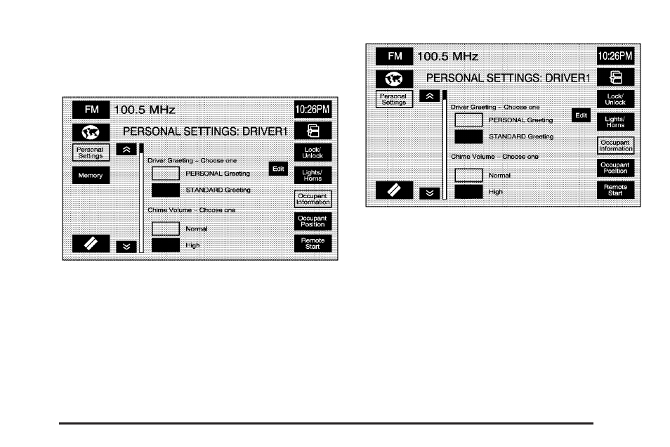 Occupant information | Cadillac 2006 STS User Manual | Page 135 / 158